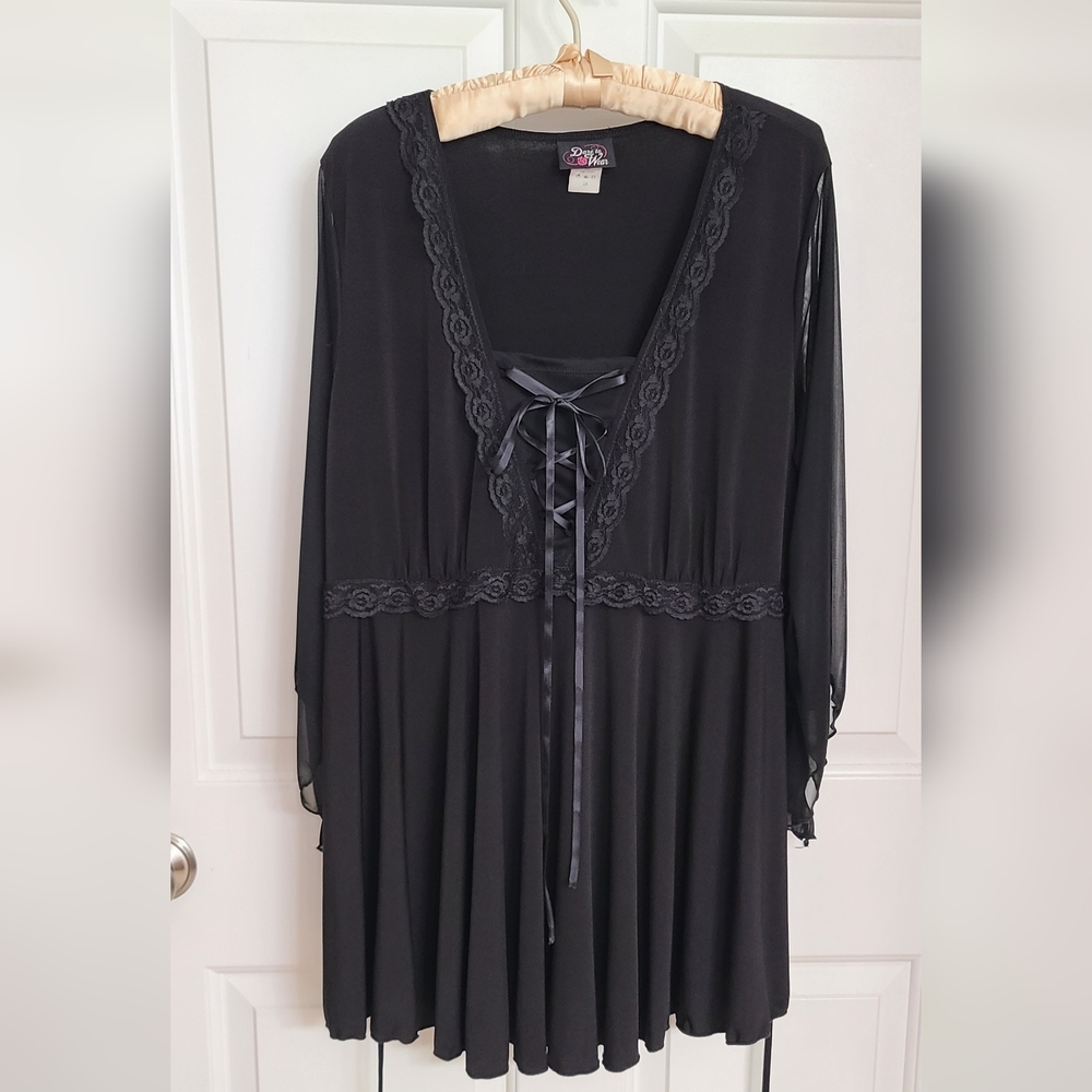 Dare To Wear Goth Tunic Top